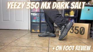 Adidas Yeezy 350 V2 MX Dark Salt Review + On Foot Review & Sizing Tips