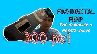 UNBOXING — 300 psi DIGITAL PUMP - FOX ( FOR FRONT AND REAR SHOCK)FOX SHOCK | ROCKSHOX FORK