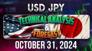 Latest USDJPY Forecast and Technical Analysis for October 31, 2024