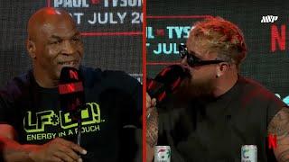 Jake Paul vs. Mike Tyson: Highlights from press conference in Texas