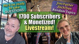 1,700 Subscribers Celebration Livestream