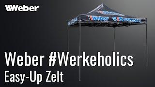 Weber #Werkeholics Easy-Up Zelt 3 x 3