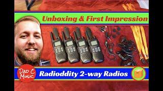 Radioddity T1 FRS Radio Review Unboxing Range Test