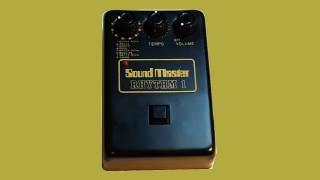 SOUND MASTER RHYTHM-1 R-2 Analog Rhythm Box 1980 | DEMO