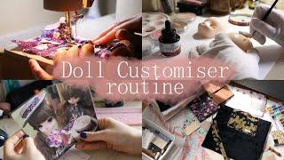 My routine as doll customiser