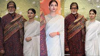 Aaradhya Bachchan looks so Stunning with Amitabh Bachchan, Aishwarya Rai at grand New Year Eve!