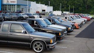 Hardcore S10 Takeover '23 Truck Meet.  Chevy Minitrucks Everywhere!