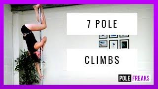 How to climb a pole (7 DIFFERENT WAYS)