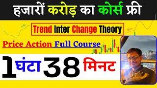 Trend Inter Change Theory l ULTIMATE Price Action Trading Full COURSE (3 Hour 38 Minutes)