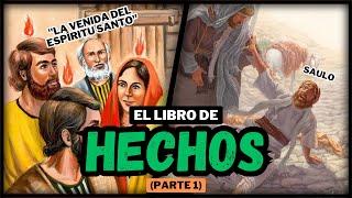 HECHOS (Parte 1): Inicio de la IGLESIA | PENTECOSTÉS | PERSECUCIÓN de los CRISTIANOS | "SAULO" PABLO