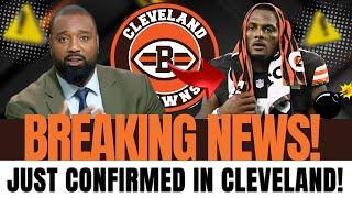 SHOCKING NEWS! JUST DROPPED! NOBODY SAW THIS COMING! WHAT NOW, BROWNS? CLEVELAND BROWNS NEWS