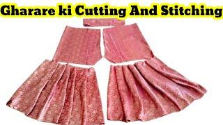 Gharara Complete Video Cutting and Stitching With Detail Very Easy Method By Farheen and Fairy