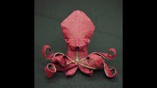 How to make Origami Octopus ( Yojiro Sakai )