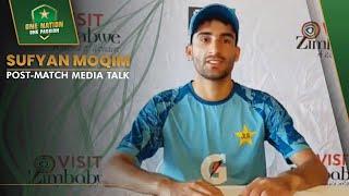 Sufyan Moqim Post-Match Media Talk | Pakistan vs Zimbabwe, 1st T20I | PCB | MA2A