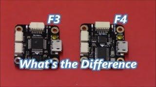 HAKRC  F3 Vs F4  FLIGHT BOARDS