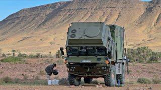 Exmo Trucks - Convoy in Marokko - DESERT CALLING - Weiter gehts entlang algerischer Grenze westwärts