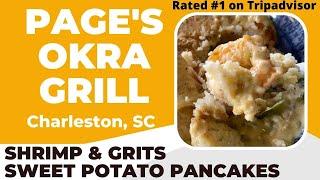 Page's Okra Grill - Best Charleston Restaurants - Shrimp & Grits featured on The Travel Channel