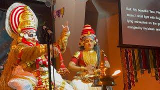 Ancient Kerala Temple Dance Form Koodiyattam performance in Atlanta!