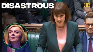 Rachel Reeves ROASTS Liz Truss in House of Commons