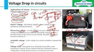 How to measure Voltage drop in car|| How much voltage drop is allowed in circuit||How to read in DMM