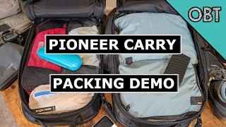 Pioneer Carry Packing Demo: How to Pack the Panda, Duration and Savant Packs