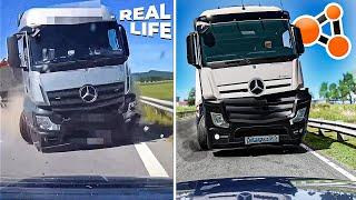 Car Crashes From Real Life #01 | BeamNG.Drive