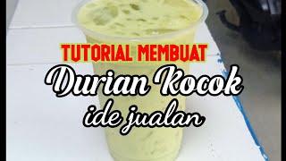 Tutorial Membuat es durian kocok super mudah