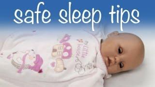 Safe sleep tips for your baby | Risks of swaddling