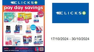 Clicks specials (ZA) - 17/10/2024 - 30/10/2024