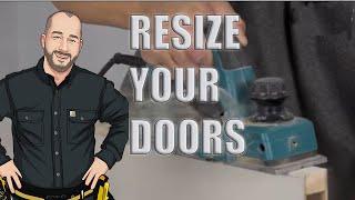 How to Cut Down a Door | Height and Width Adjustments