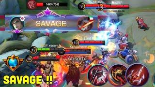 SAVAGE !!!!!!!!!!!! Hyper Leomord is OP! - Avory | MLBB