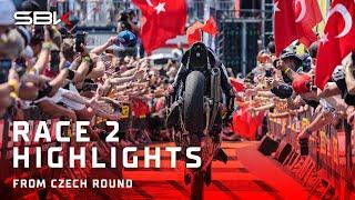 HIGHLIGHTS from Race 2 at Most!  | 2024 #CzechWorldSBK 