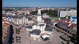 Around city capital hall. It is symbol of strong and empire ambitions of great Poland Nation
