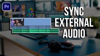 How to SYNC AUDIO in Premiere Pro