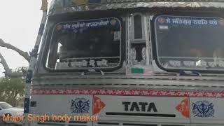 Tata 2515c old new work new pint ●Major Singh body maker