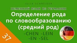 Урок №37: ОПРЕДЕЛЕНИЕ РОДА ПО СЛОВООБРАЗОВАНИЮ (СРЕДНИЙ РОД)