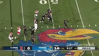 Kansas OL/Offense vs Illinois Defense (2023)