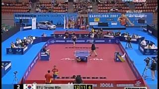 Ryu Seung Min (KOR) vs Ma Lin (CHN)