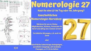 Numerologie 27