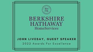 Berkshire Hathaway Testimonials for John Livesay, Sales Keynote Speaker