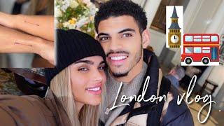 Weekend Trip To London Vlog 2 (We Got Matching Tattoos) | Britney De Villiers