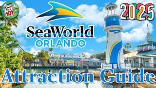 SeaWorld Orlando RIDES & ATTRACTIONS - 2025 - Theme Park, Zoo & Aquarium in Florida