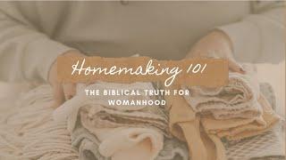 Homemaking 101: biblical womanhood and one year review of being a homemaker