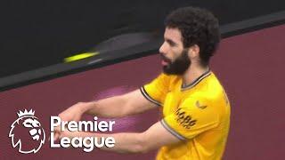 Rayan Ait-Nouri heads Wolves level against Burnley | Premier League | NBC Sports