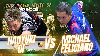 NAOYUKI OI VS MICHAEL FELICIANO | WORLD POOL CHAMPIONSHIP 2024 #billiards #9ball #9ballpool