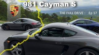 THE FULL DRIVE EP 17 | Porsche 981 Cayman S | Search for the Best Backroad | Conquering the Curves