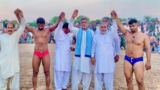 New Kushti Shaban Pehlwan sial vs Umar Pehlwan buddi 14 agust 2024 shujaabad ||kushti shaban sial||