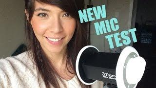 ASMR 3Dio Free Space Mic Test! *Whispers, Crinkles, and Ear Brushing*