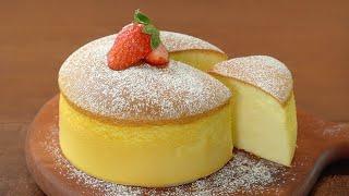 Best Japanese Souffle Cheesecake :: Soft, Fluffy and Jiggly  :: Cotton Cheesecake