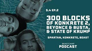 KONKRETE, SPARTAN, and BEAST go over their projects and friendship through out Krump | Podcast S4E2